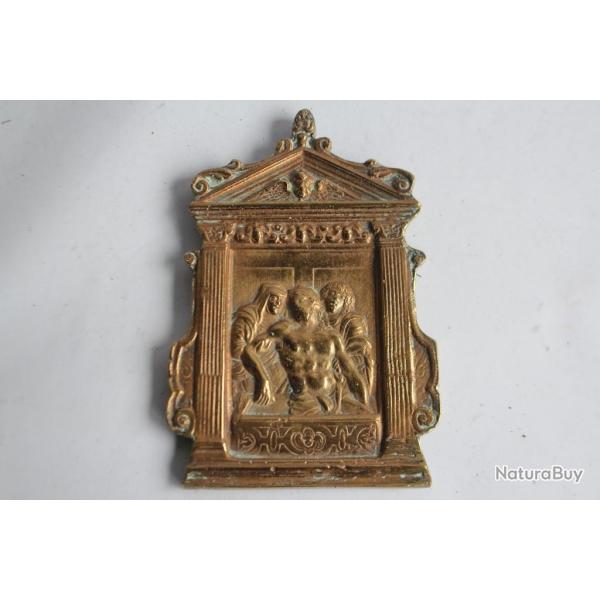 Baiser-de-paix bronze XVIIe / XVIIIe si�cle