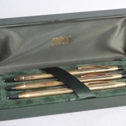 Portes-mine CROSS plaqué or