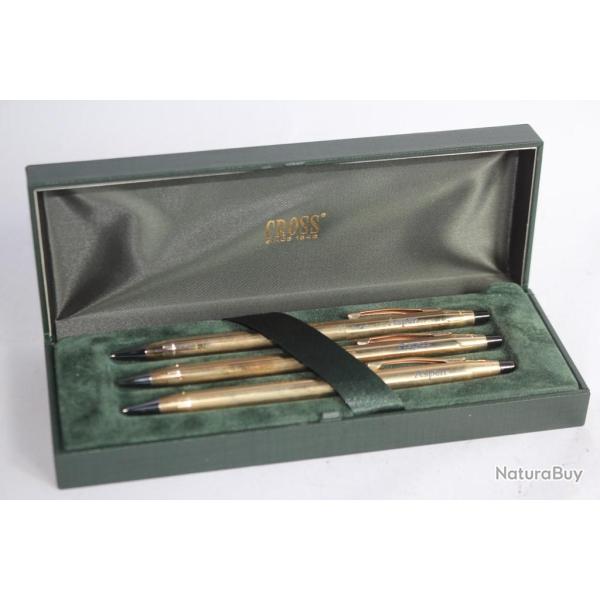 Portes-mine CROSS plaqu� or