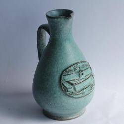 Pichet céramique Noverraz Perly-Certoux Vogue 1970 Suisse