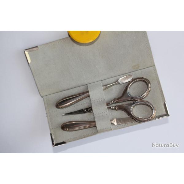 Ensemble de manucure argent