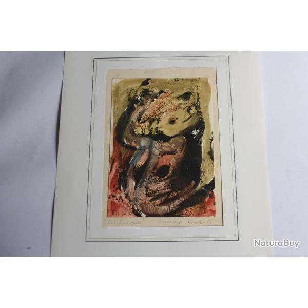 Peinture originale Rosette B. 70 Les racines