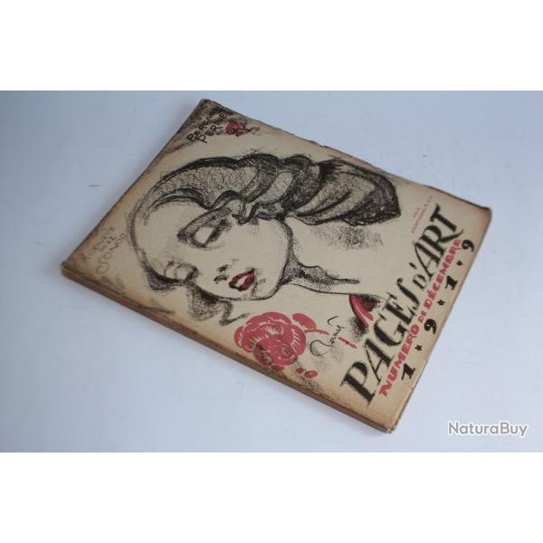 Revue illustre Suisse Pages d'Art dcembre 1919 Percival Pernet