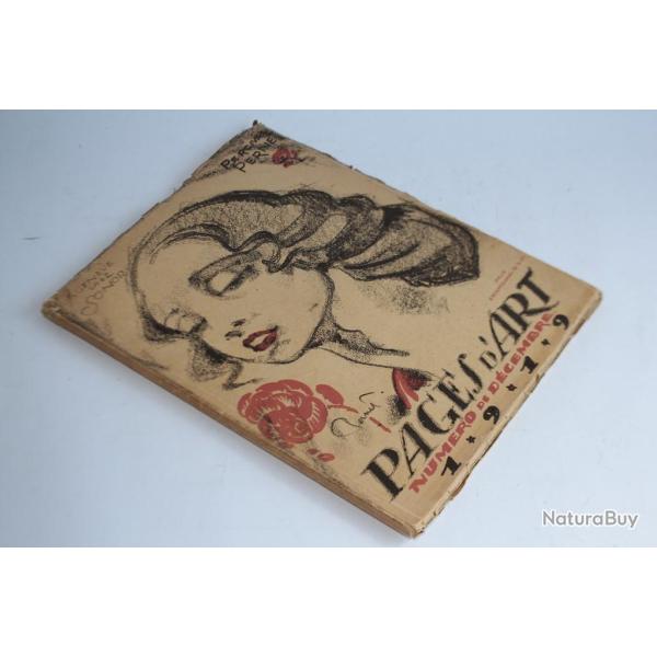 Revue illustre Suisse Pages d'Art dcembre 1919 Percival Pernet