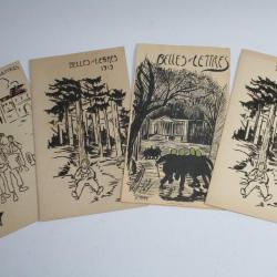 Programmes Société littéraire étudiants Belles Lettres Suisse