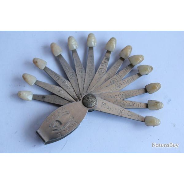 Nuancier dentaire Luminescent Plastic Teeth Major-Industrie