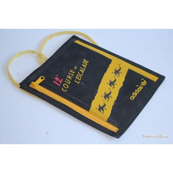 Sacoche 12e Course de l'Escalade Adidas 1989