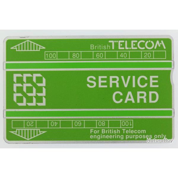 Tlcarte de service Landis & Gyr Service Card 326B Royaume-Uni