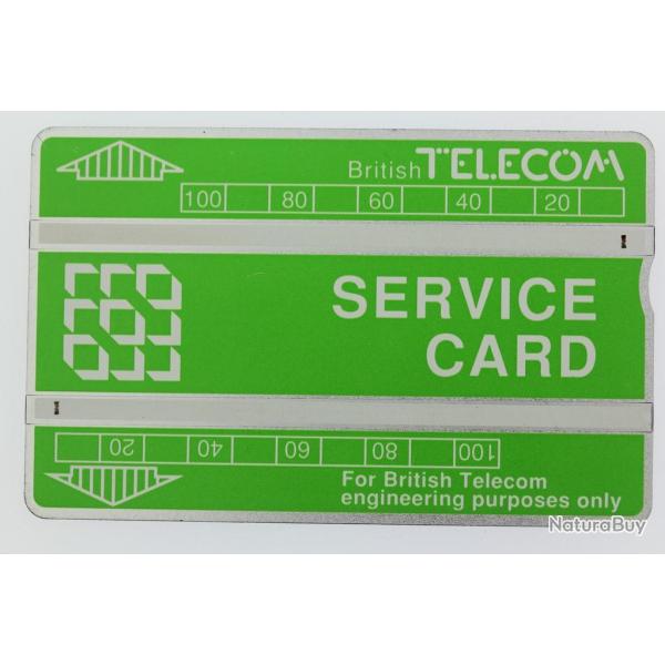 T�l�carte de service Landis & Gyr Service Card 343K Royaume-Uni