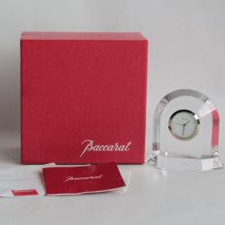 BACCARAT Pendulette de bureau cristal