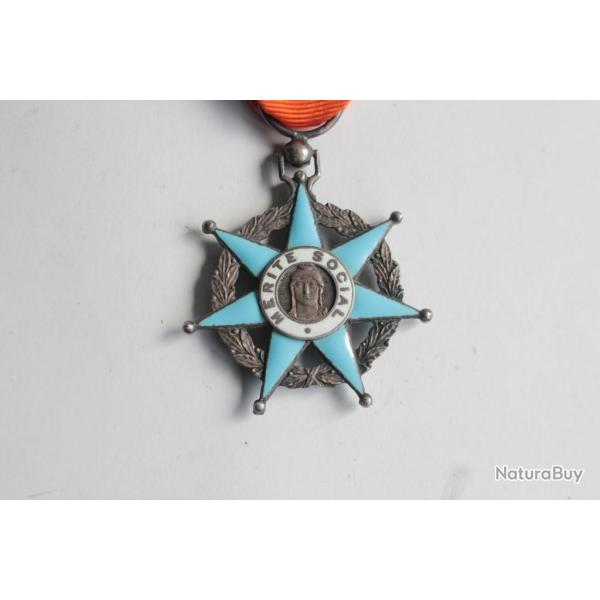 M�daille Ordre du m�rite social minist�re du travail