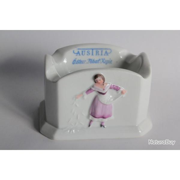 Cendrier porcelaine Autrcihe Austria Osterr Tabat-Regie