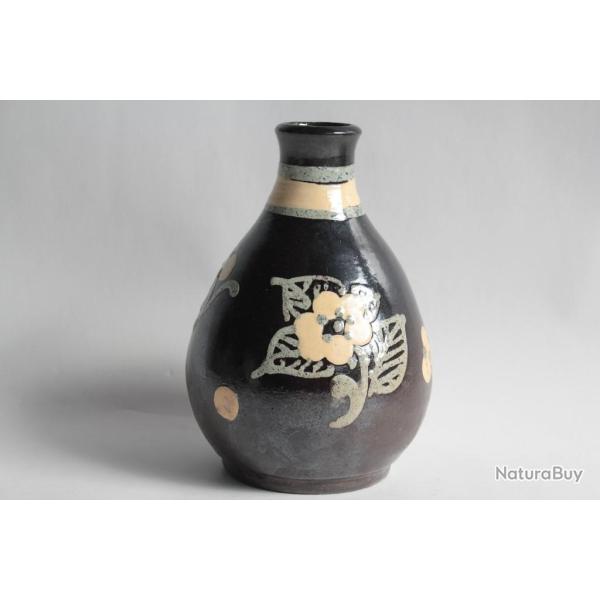 Vase c�ramique Paul JACQUET Annecy Savoie Poterie