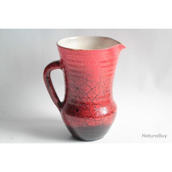 ACCOLAY Pichet c�ramique �maill�e