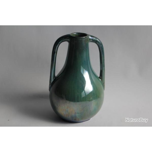 Vase gr�s flamm� Alphonse Cyt�re Unis France Rambervillers