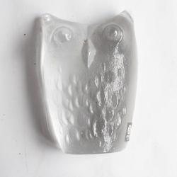 Presse Papier Hibou verre Bergdala Suède
