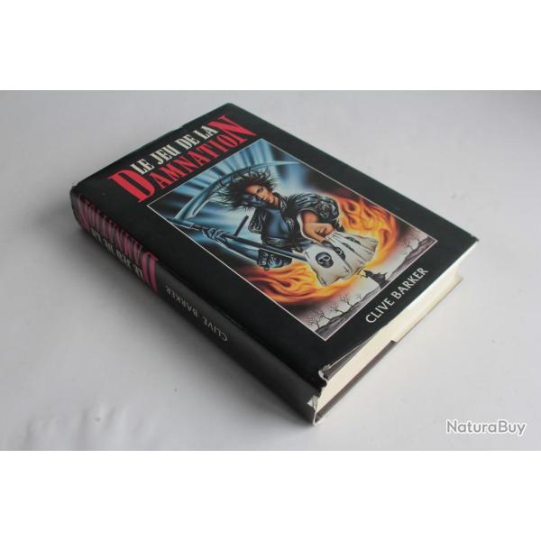 Livre Jeu de la damnation Clive Barker 1988
