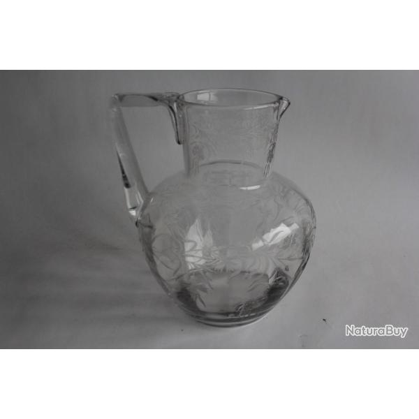 Pichet cristal grav�