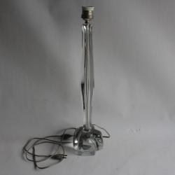 DAUM Grand Pied de lampe cristal