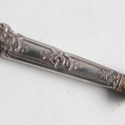 Sceau cachet argent massif