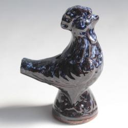 Sifflet figuratif Coq terre cuite Luxembourg