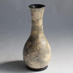 Vase bois laqué Coquille d'oeuf