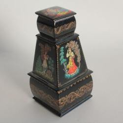 Boîte laquée Russe Palekh