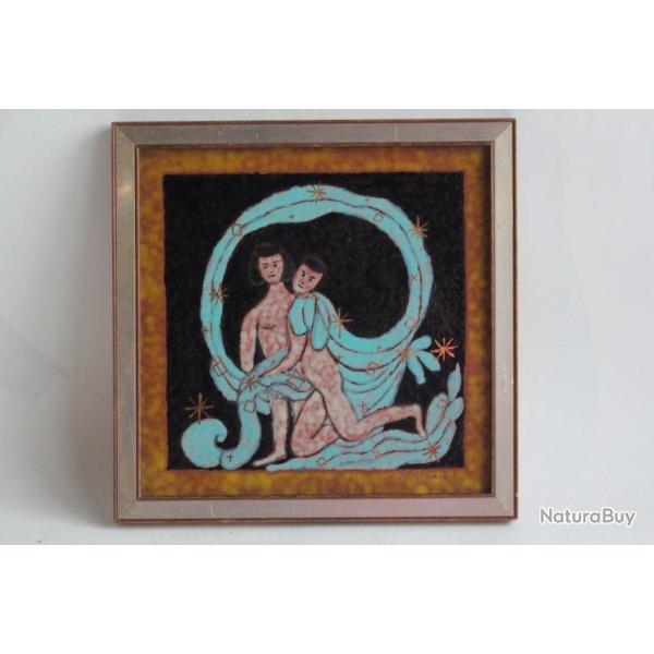 C�ramique peinte Sylvane PAGANI