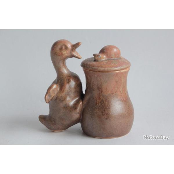 Moutardier Canard escargot gr�s Denbac