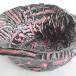 Coupe cendrier c&eacute;ramique J&eacute;r&ocirc;me MASSIER Pi&egrave;ce unique Forme libre