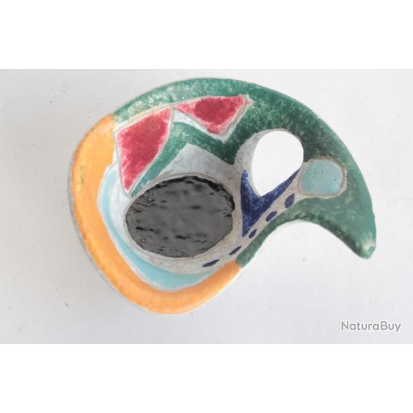 Vide poche c�ramique Jacques SAGAN Vallauris