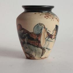 Petit vase gr&egrave;s Basque Ciboure H. Moreau