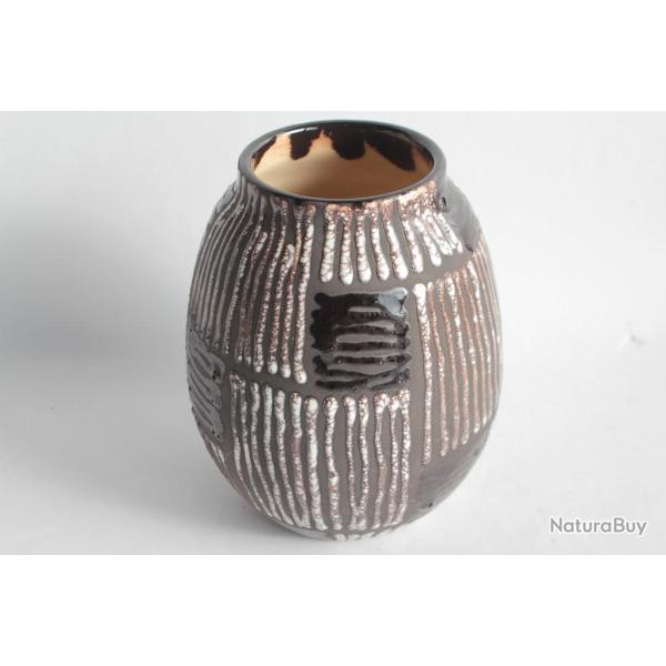 Vase c�ramique �maill�e Saint-Leu-la-for�t