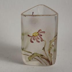 Vase émaillé Legras Montjoye Art nouveau verrerie