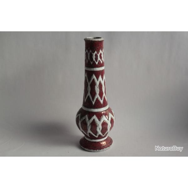 Vase c�ramique �maill�e Marcel NOVERRAZ Carouge Suisse