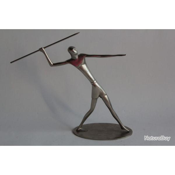 Karl HAGENAUER Bronze Viennois Lanceur de Javelot WHW Autriche