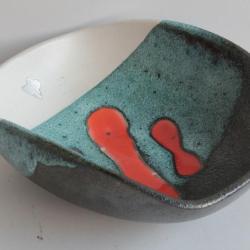 Coupe céramique Elchinger vintage 1950