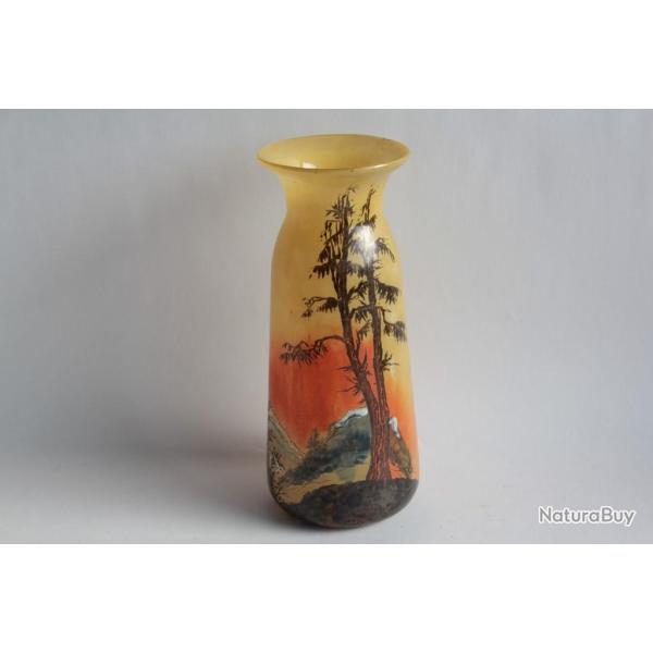 Vase �maill� LEGRAS