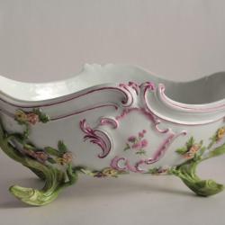 MEISSEN Jardinière porcelaine XVIIIe siècle