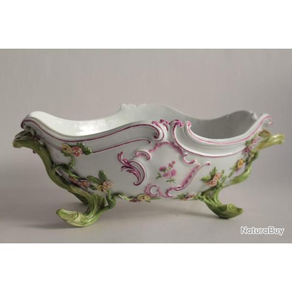 MEISSEN Jardini�re porcelaine XVIIIe si�cle