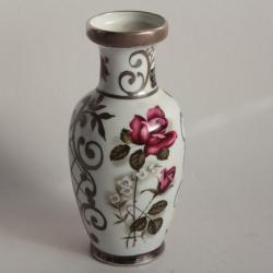 Vase porcelaine Roses Artlynsa Espagne