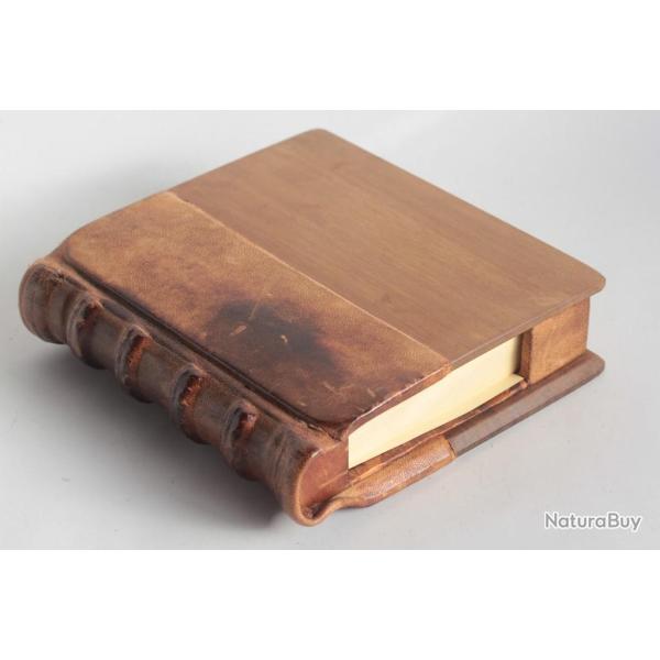 Bloc notes de bureau Livre bois Arte Medici