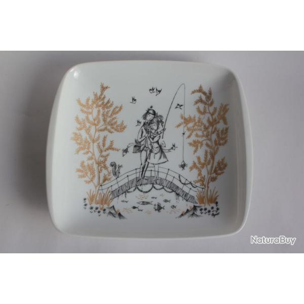 PEYNET Plat porcelaine Rosenthal Studio-Linie