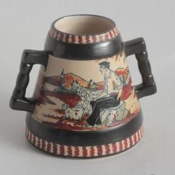 Vase grès Basque Ciboure Monique Ordoqui