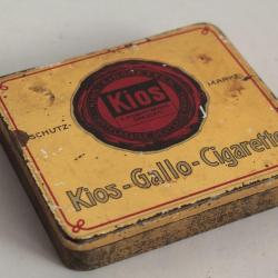 Boîte à Cigarettes tôle Kios Gallo
