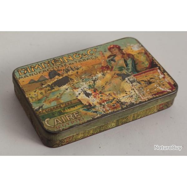 Bote  Cigarettes tle Dimitrino Luxor Caire gypte Orientaliste