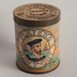 Boîte à Cigarettes tôle Tabac Medium Player's Navy Cut