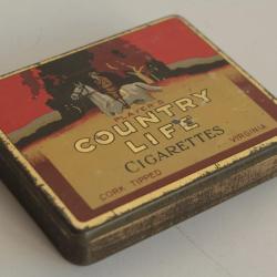 Boîte à Cigarettes tôle Player's Country Life