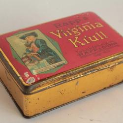 Boîte à Cigarettes tôle Rapp & Sohn Virginia Ki'ull