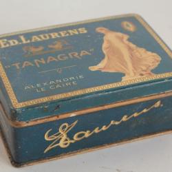 Boîte à Cigarettes tôle Ed. Laurens Tanagra